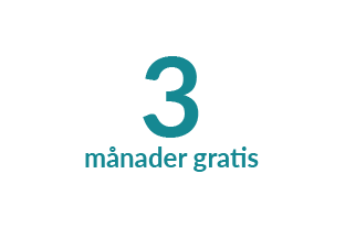 3 månader gratis