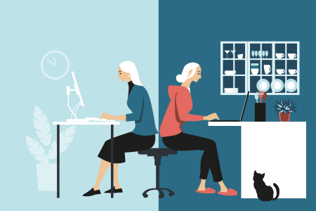 Hogia genomtänkt hybridarbete kan ge det bästa av två världar