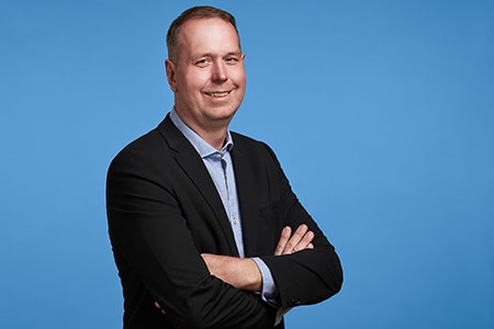 Martin Sandberg, sektorchef på Hogia