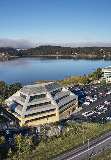 Hogias huvudkontor i Stenungsund. 