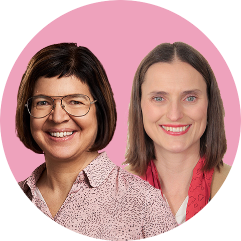 Elisabeth Salfjord och Maja Stenberg, Hogia