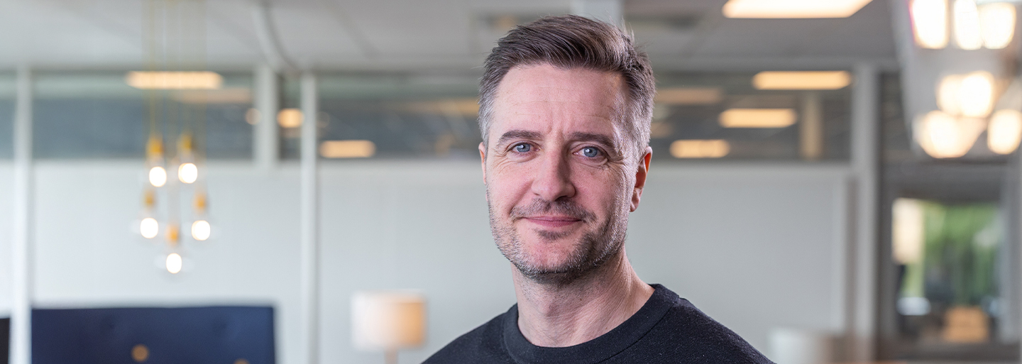 Bjarne Johannessen, bolagschef och ansvarig för Hogia-gruppens utveckling, drift och underhåll av molntjänster.